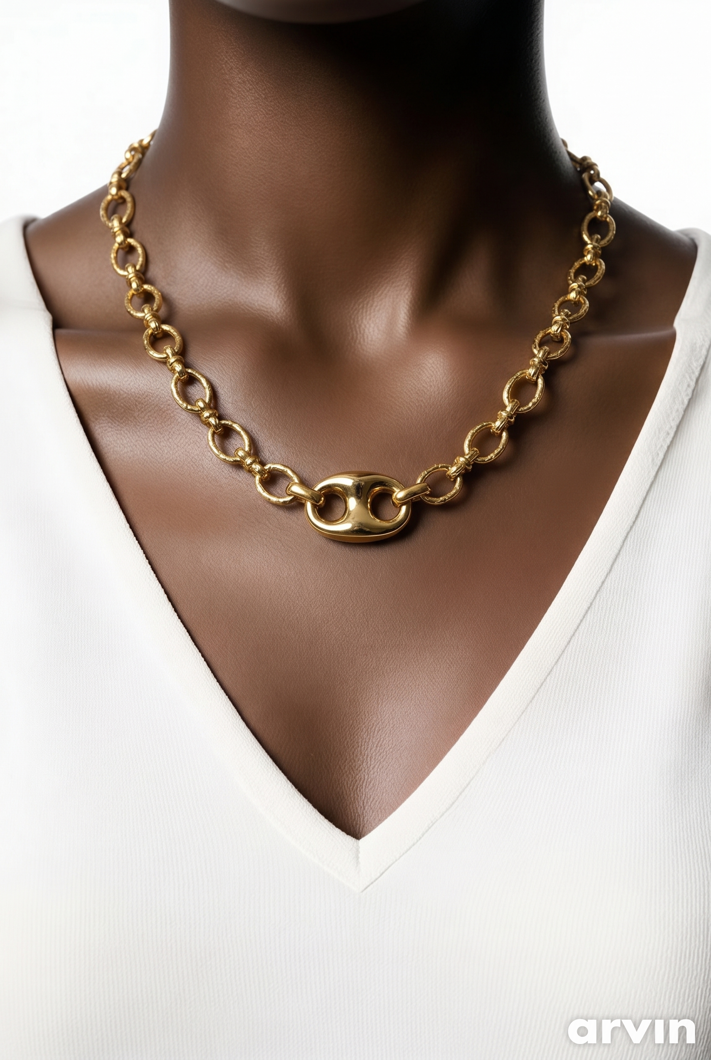 Bella- Collier en acier inoxydable