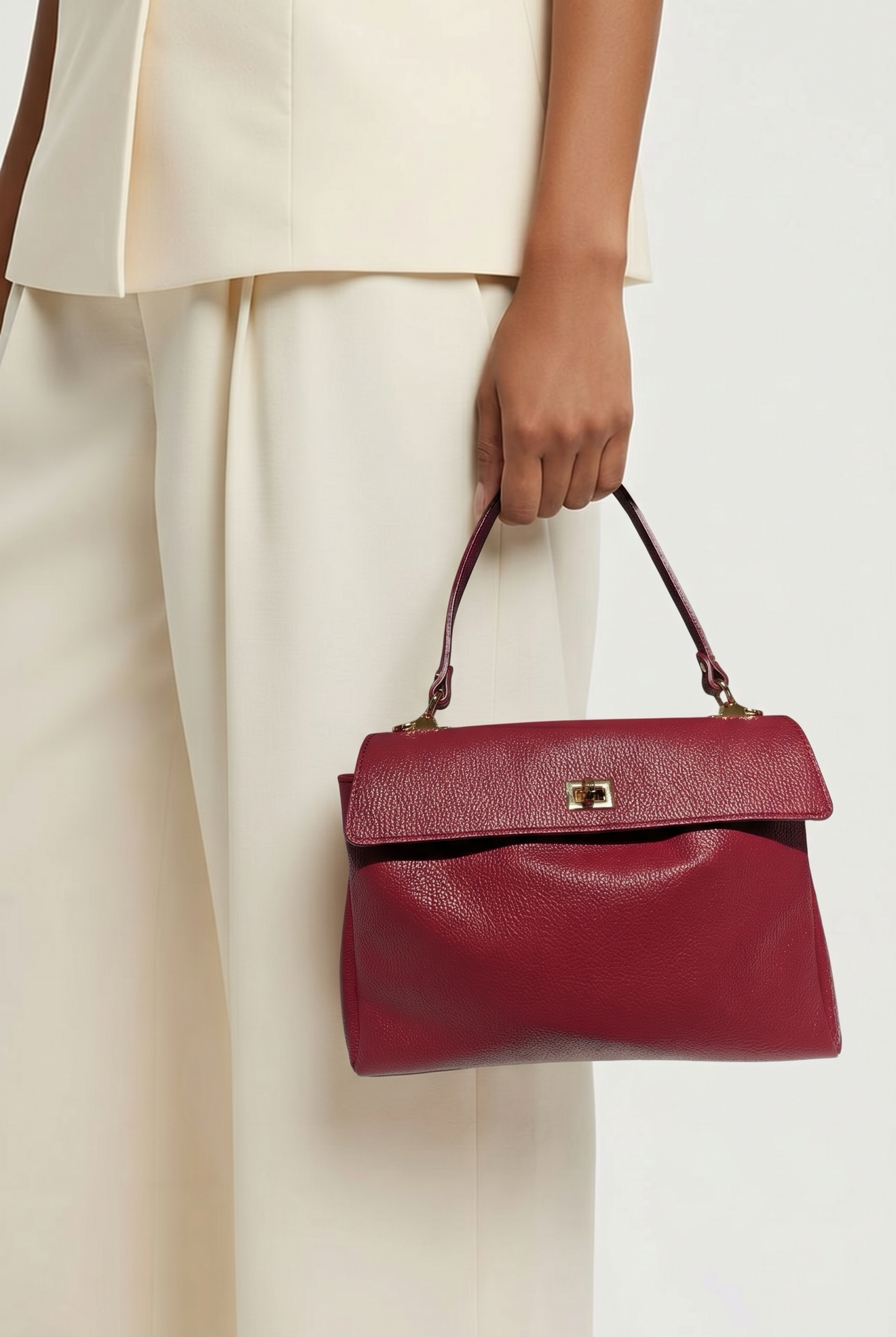Amy- Sac en cuir de vachette