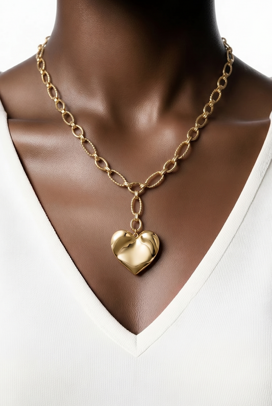 Maria- Collier en acier inoxydable