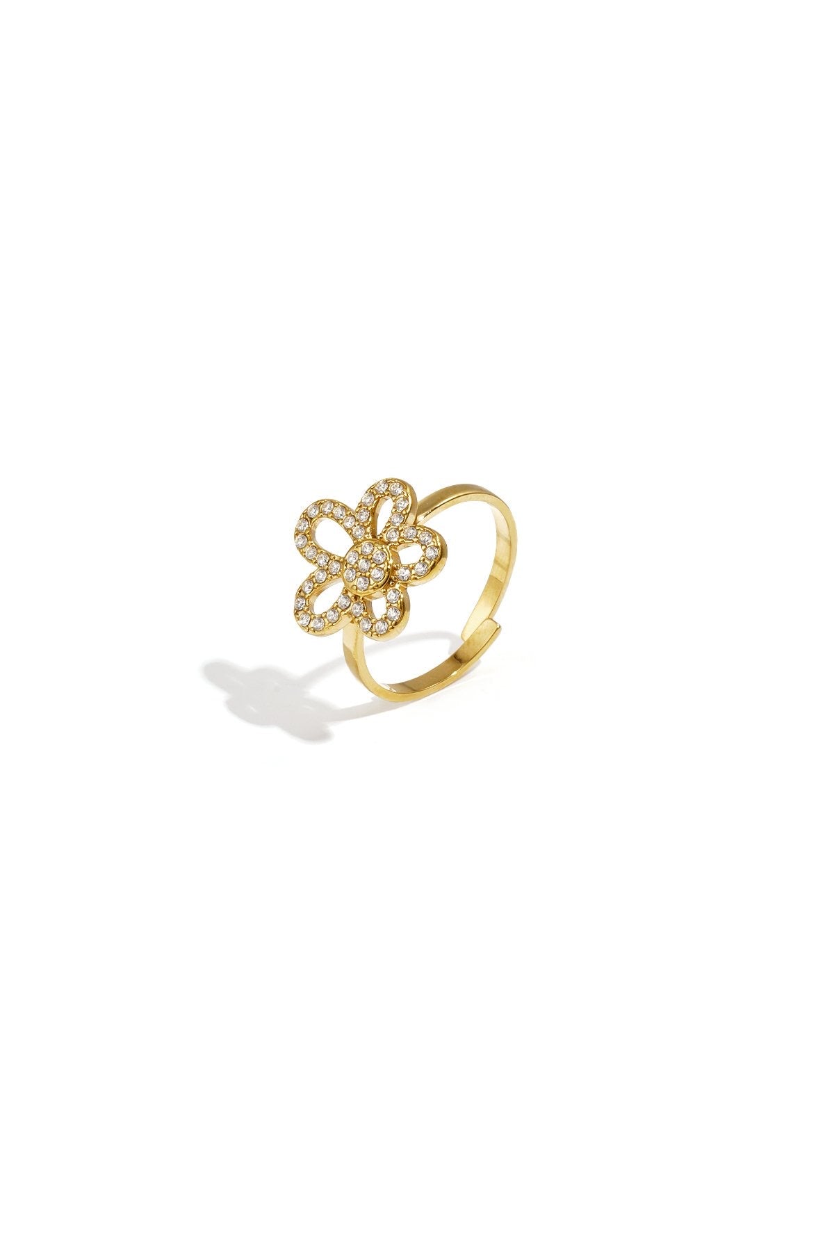 Any- Bague ajustable en  acier inoxydable et zirconium