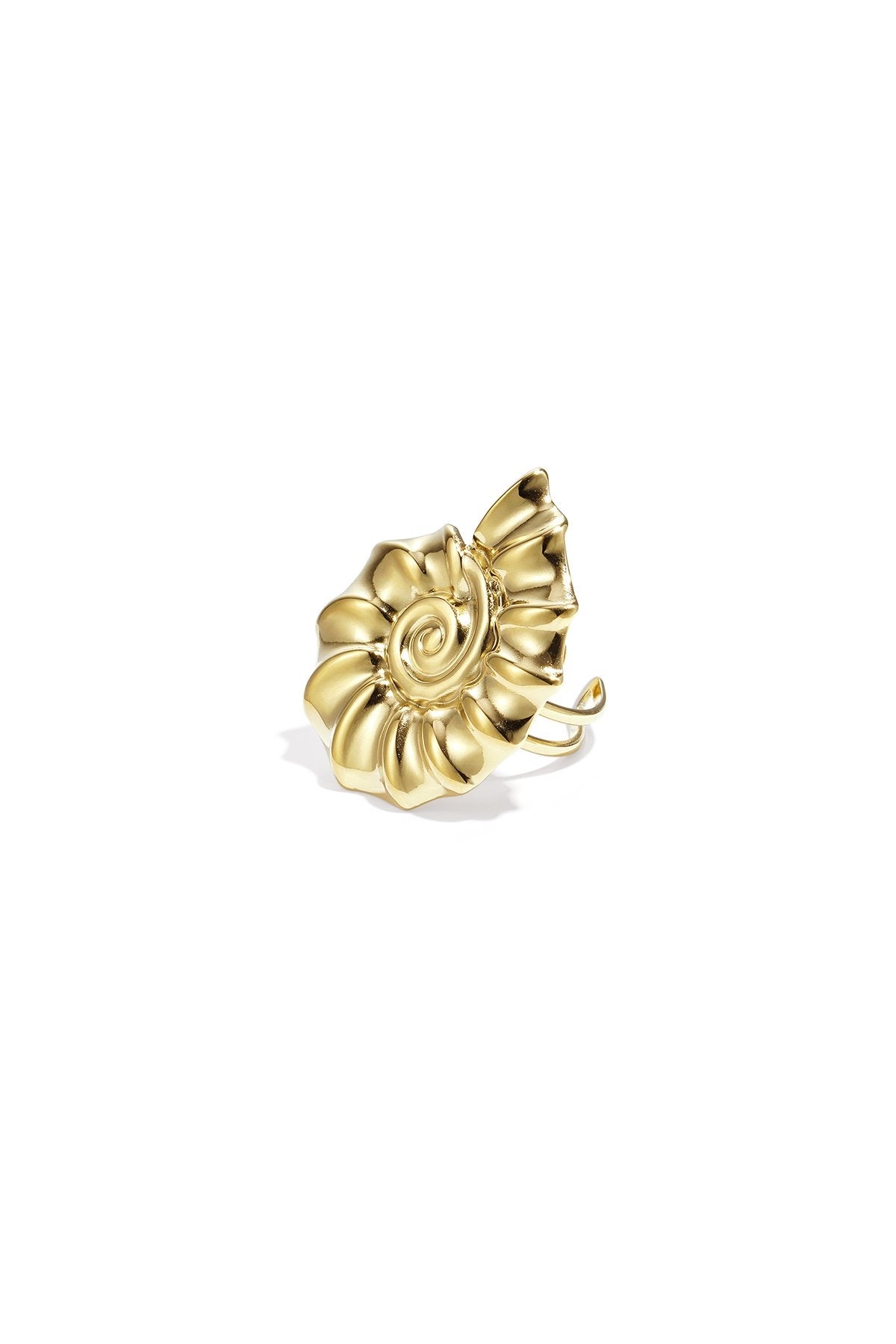 Sami-  Bague statement en acier inoxydable - ajustable